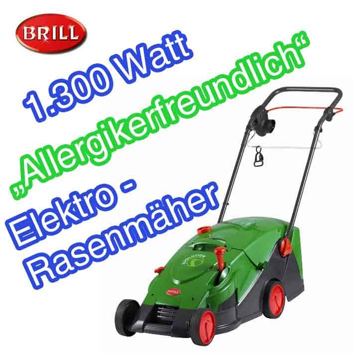 BRILL EVOLUTION 36 E ELEKTRO RASENMÄHER ALLERGIKER