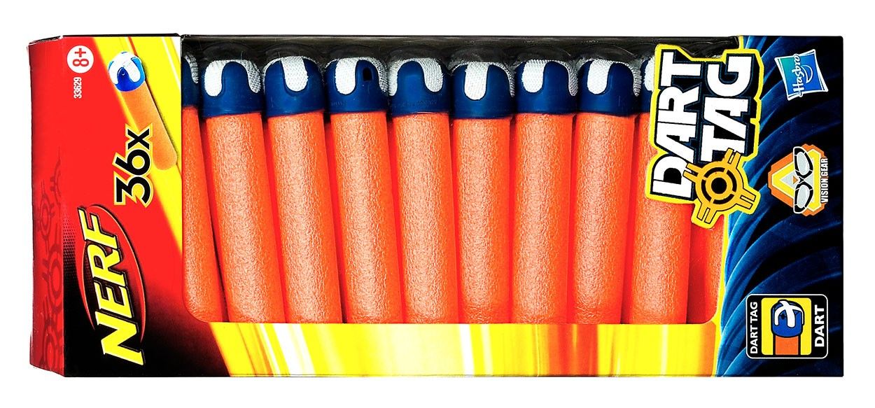 NERF Dart Tag Darts 2.0 36er Pack   36 x DartTag Munition mit Whistler