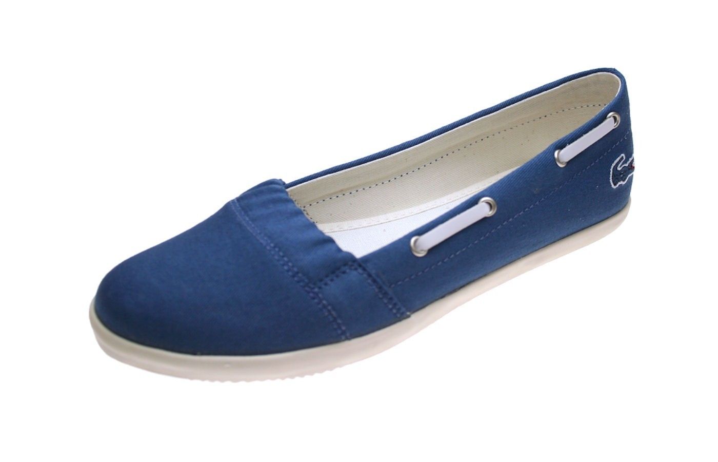 Lacoste Ballerina Larrose Canvas Blue/White