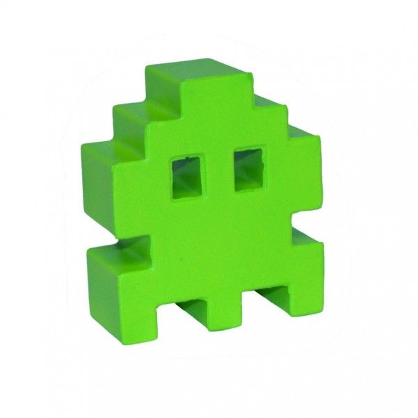 80er Retro Pixel Alien Stressball   80s