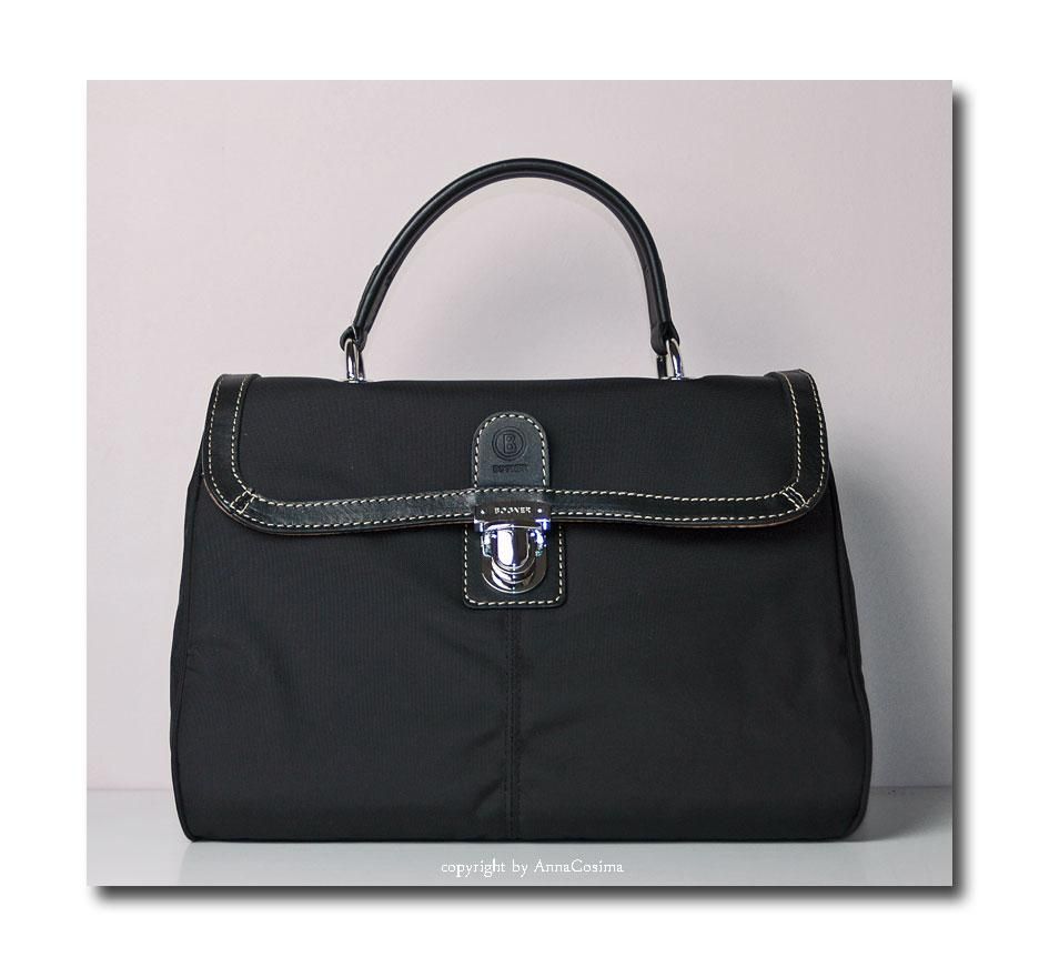 BOGNER Umhängetasche Tasche, ELBA Kauai, schwarz (UVP 199.00