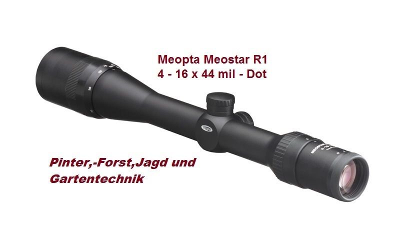 Meopta Meostar R1 4   16 x 44 RD AbsehenMil Dot Zielfernrohr 10 j