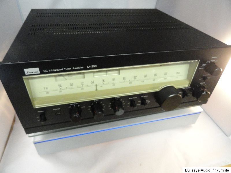 Sansui TA 500 hochwertiger vintage DC stereo reciever 2x 50 watt