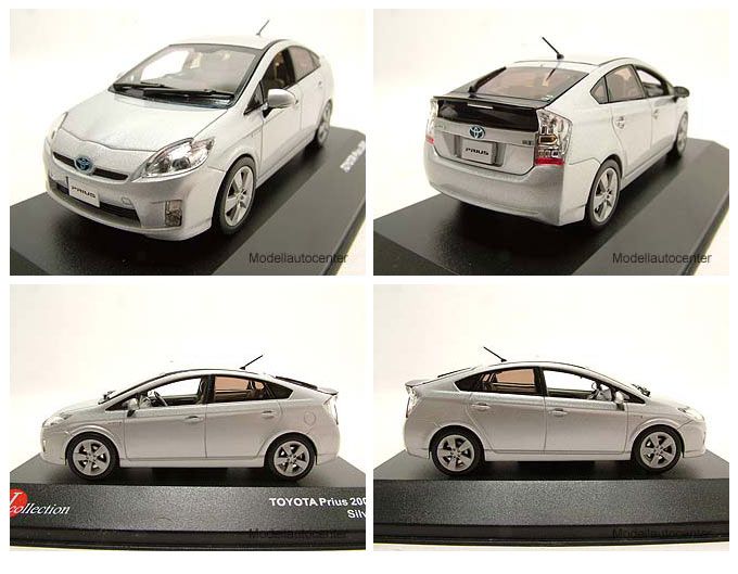 Toyota Prius 2009 5 türig silber, Modellauto 143, J Collection