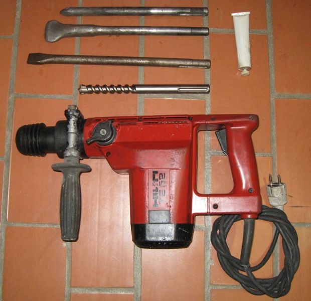 HILTI Bohrhammer TE 52 Zubehör generalüberholt Meisselhammer TE55