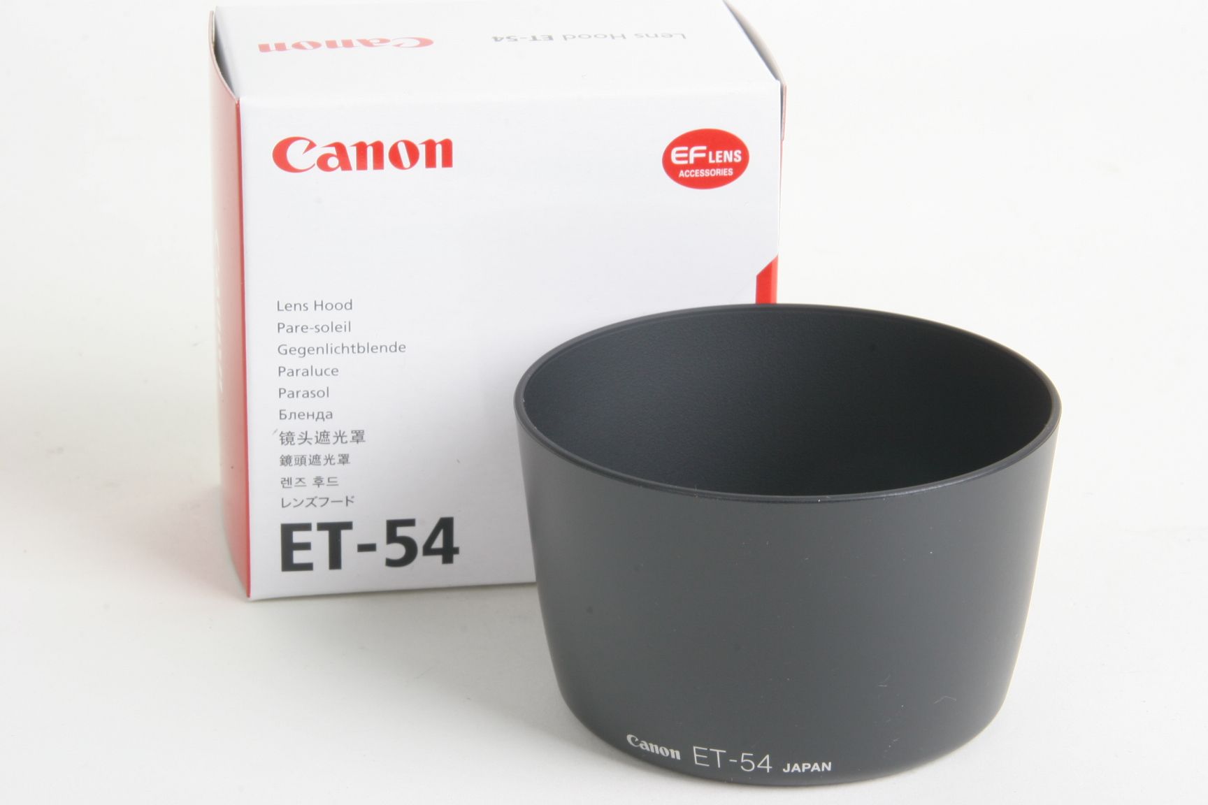 CANON ET 54 ET 54II SONNENBLENDE EF 55 200 80 200 NEUWARE