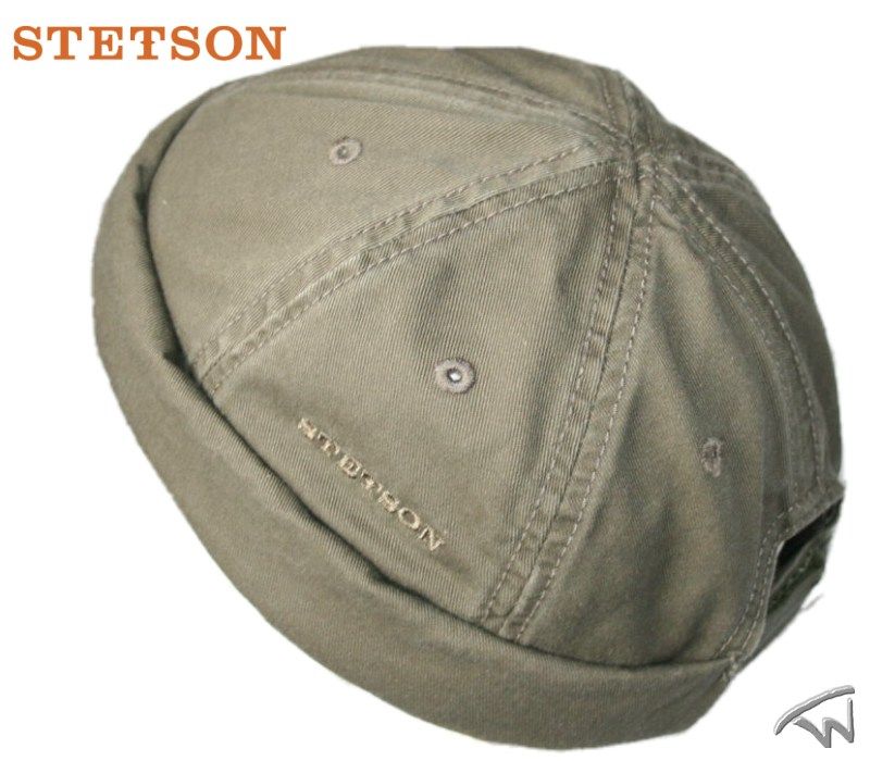 Stetson Ocala Cap Mütze Rollrand Docker Dockercap khaki