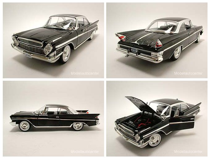 DeSoto Adventurer 1961 schwarz, Modellauto 118 / Yat Ming