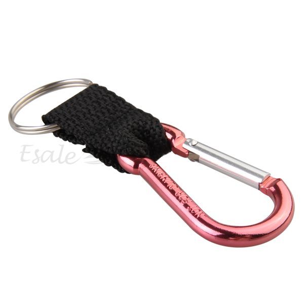 Rot S Karabiner Haken Karabinerhaken Verbinder Kletter mit Band