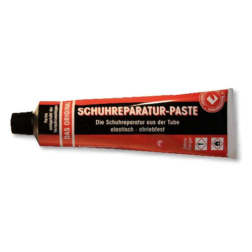 67 €/100g) Schuhe / Stiefel Reparaturpaste schwarzbraun, 90g Tube