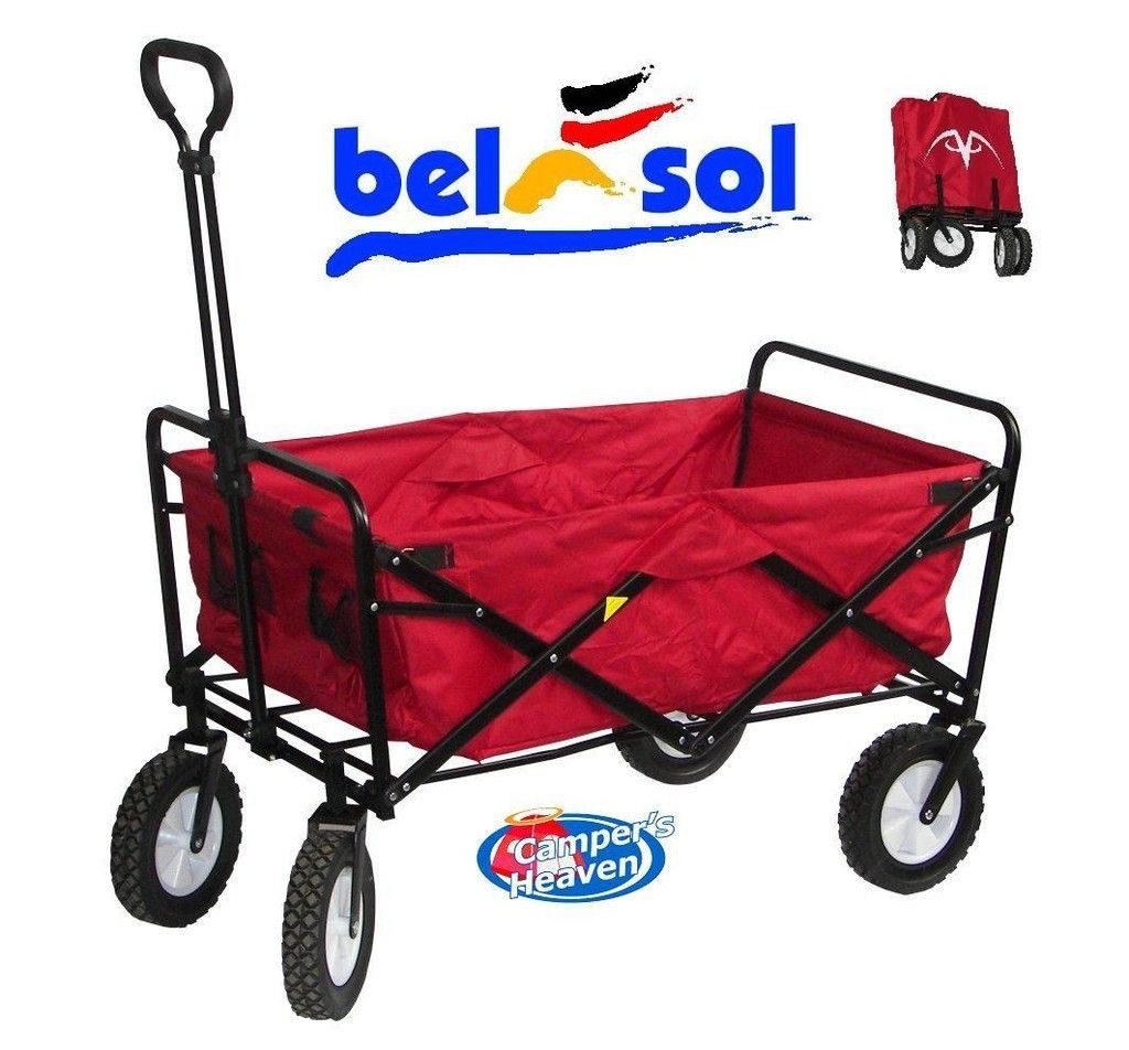 bel sol Bollerwagen Mac Wagon faltbar Zuladung 70 kg