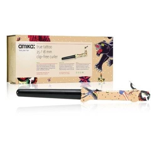 amika True Tattoo 25/18mm Tourmaline Curler