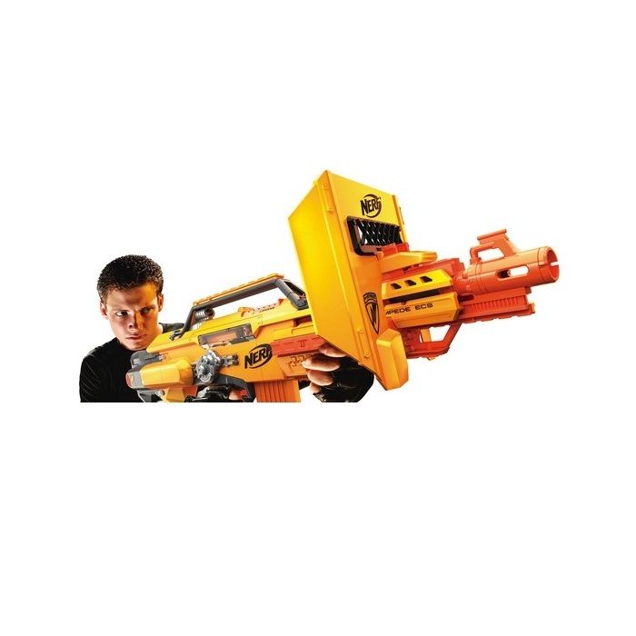 NERF N STRIKE STAMPEDE ECS BLASTER DART GUN BOYS NEW