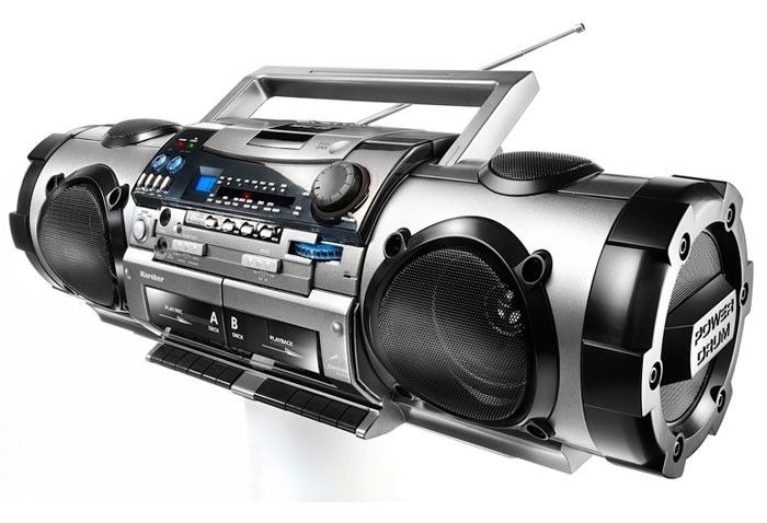 Ghettoblaster  USB Karcher RR 512 Karton beschädigt