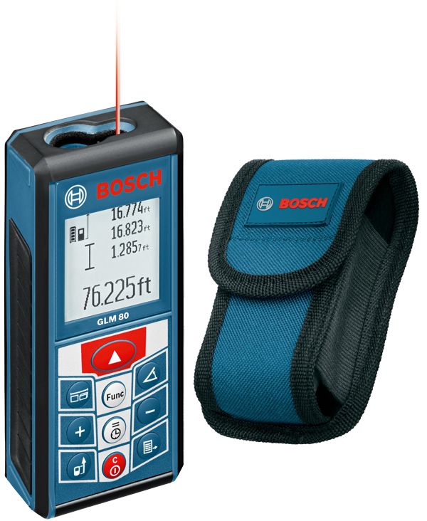 Bosch GLM 80 Professional Laser Entfernungsmes ser Lasermesser mit