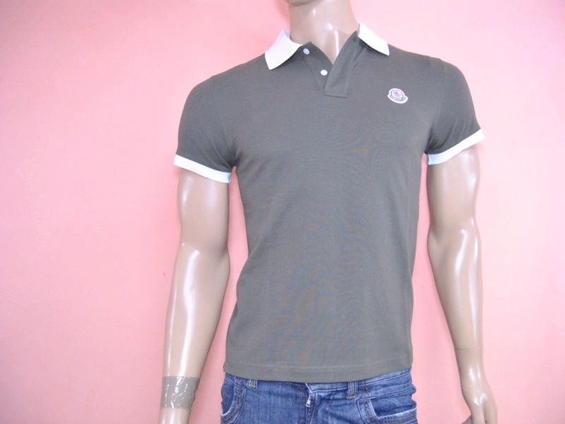 MONCLER POLOSHIRT Gr.S 85E PREISVORSCHLAG 10928331200 GRÜN HERREN NEU