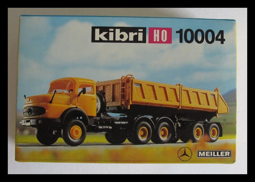 Kibri H0 187 10004 Mercedes Muldenkipper Sattelschlepper LKW