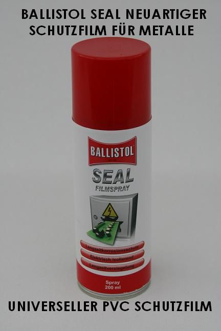 200ML FILMSPRAY SEAL SCHUTZSCHICHT VON BALLISTOL 1995/Ltr. FÜR METALL