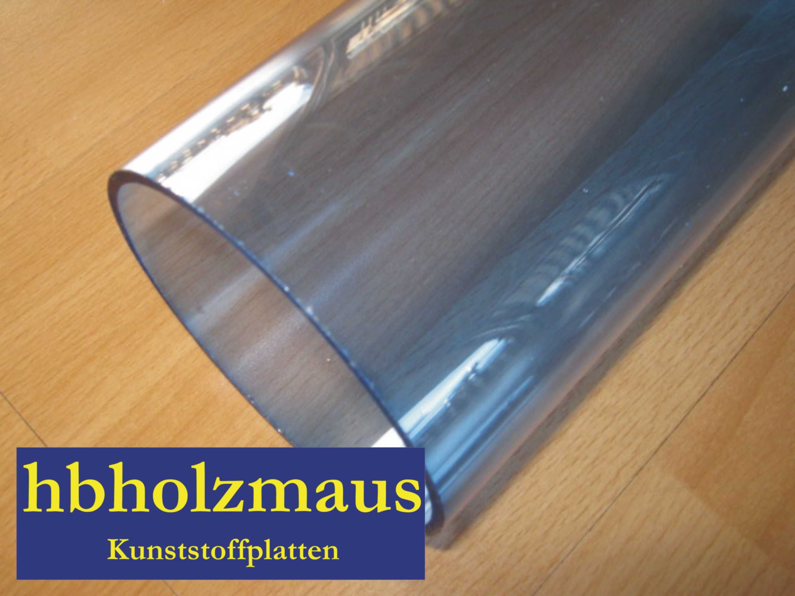 Acrylglasrohr Rohr Blau 100/94 mm x 1000 mm Rohre