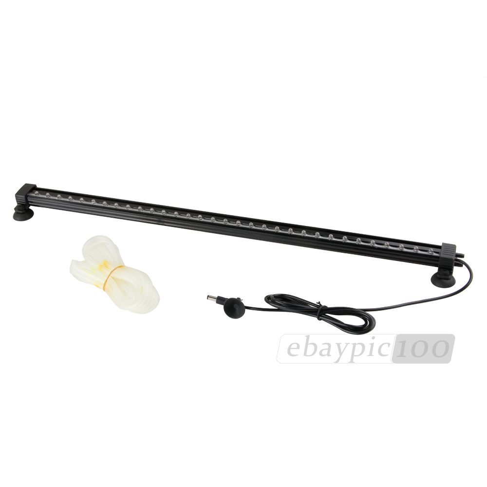 Aquarium Beleuchtung Wasserdicht 450mm/550m Bubble Lampe LED Deko 24V