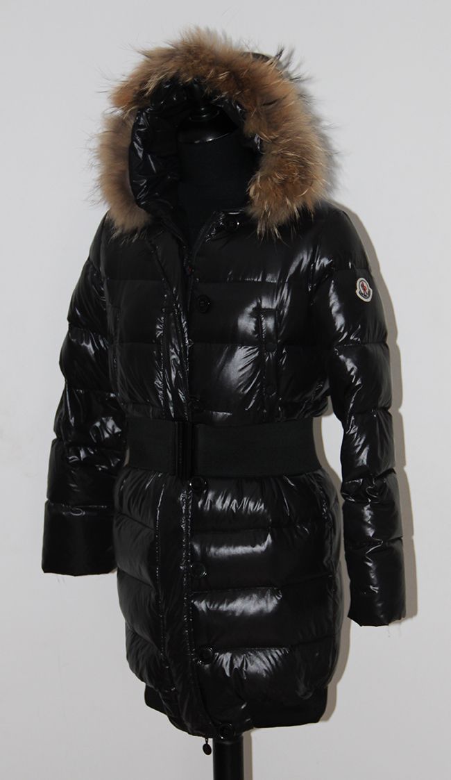 MONCLER damen Daunenmantel Mantel Gr 2 S Schwarz