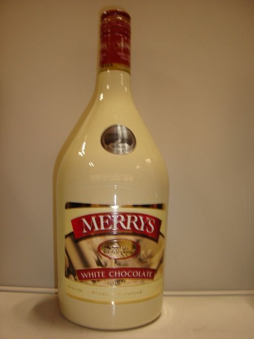 MERRYS Cremelikör Weisse Schokolade 1 Liter = 10,95 €