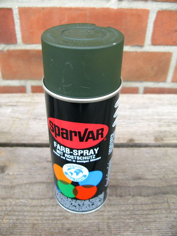 24,98 €/1L) Wehrmacht Farbe 400ml Flaschengrün / camouflage colour