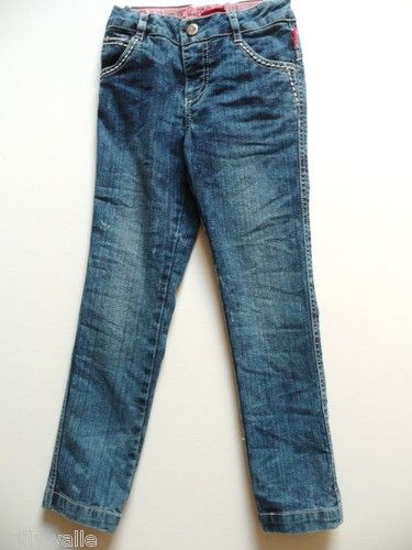 Jeans Röhre Hose Pampolina blue denim Mädchen Gr.104 158 NEU