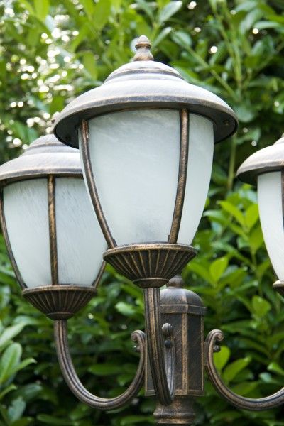 Kandelaber Laterne Gartenlaterne Wegeleuchte Stehlampe Außenleuchte