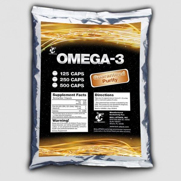 OMEGA 3 LACHSÖL 1000mg BIG PACK XL 500 KAPSELN FISCHÖL