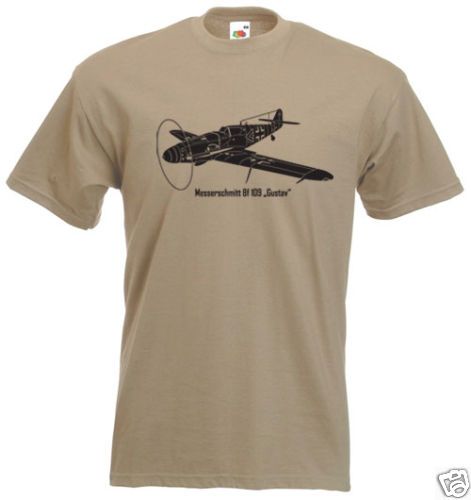 Shirt Jagdflugzeug Bf 109 Me 109 Deutschland Germany