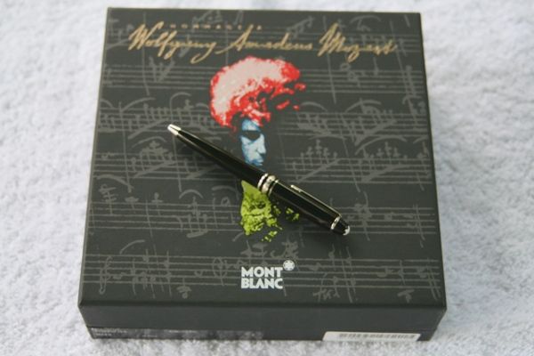 Montblanc Meisterstück Kugelschreiber 116 Mozart Platin