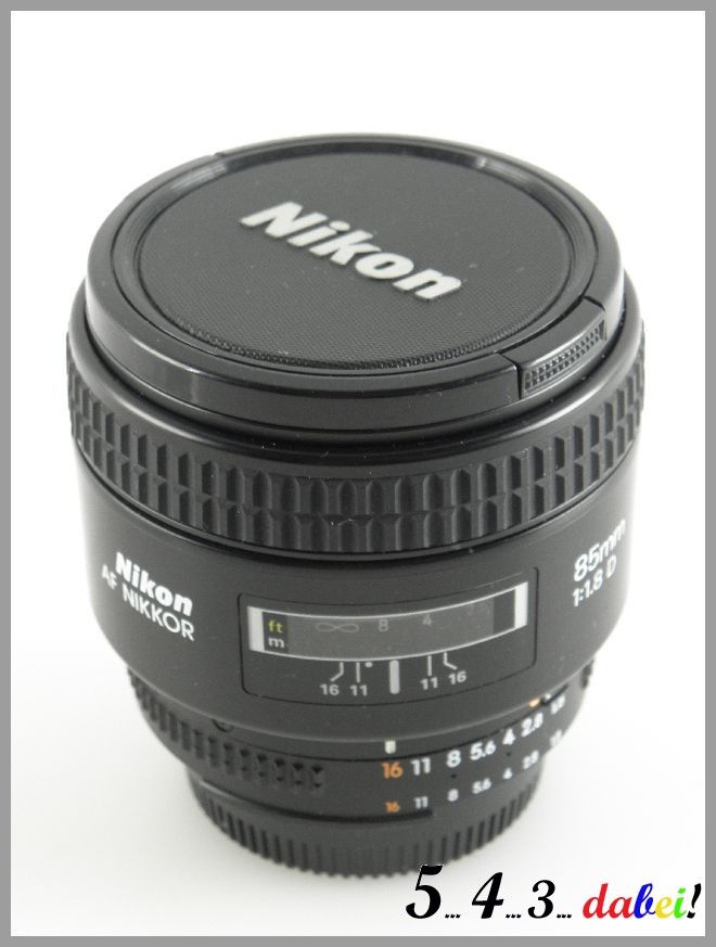 Nikon Nikkor AF 85 mm Autofocus Objektiv 11,8, Blende defekt