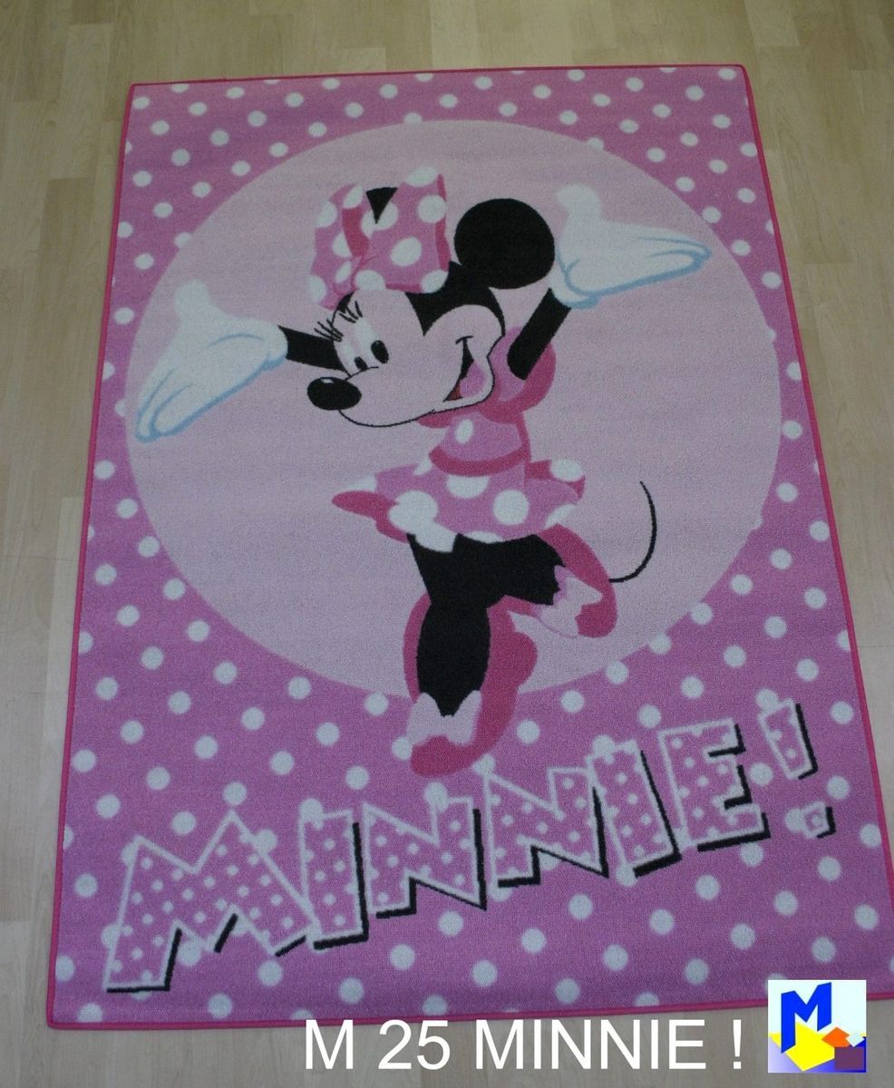 Teppich *MINNIE MOUSE M25 Minnie  95x133 Disney Spielteppich NEU