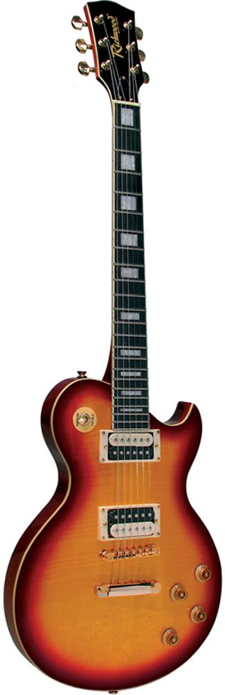 Richwood E Gitarre Launcher Pro Standard RE 125 HB Honey Burst