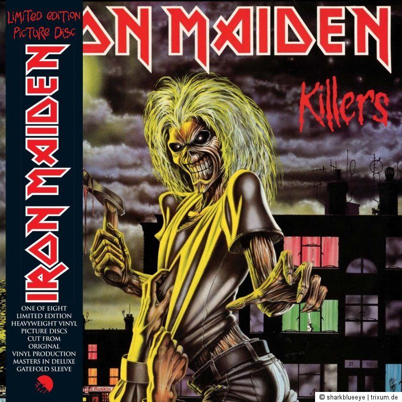 Iron Maiden   Vinyl Picture Disc Collection Box 1980 1988 (Box+2 LP