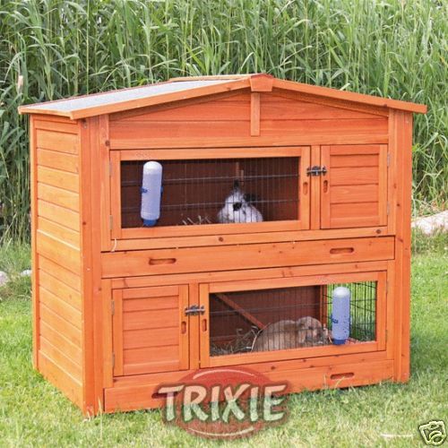 TRIXIE Natura Kaninchenstall 2 Etagen 133×120 cm 62323