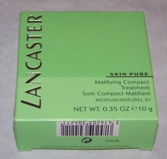 Lancaster Skin Pure Matifying Compact Treatment – Cream to Powder