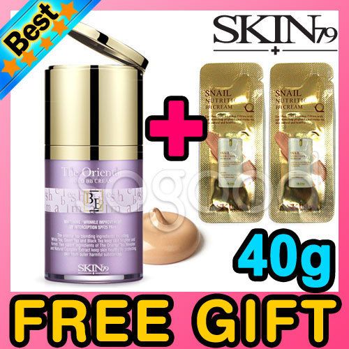 Genuine SKIN79 The Oriental Gold Beblesh Balm BB Cream 40g 3Function