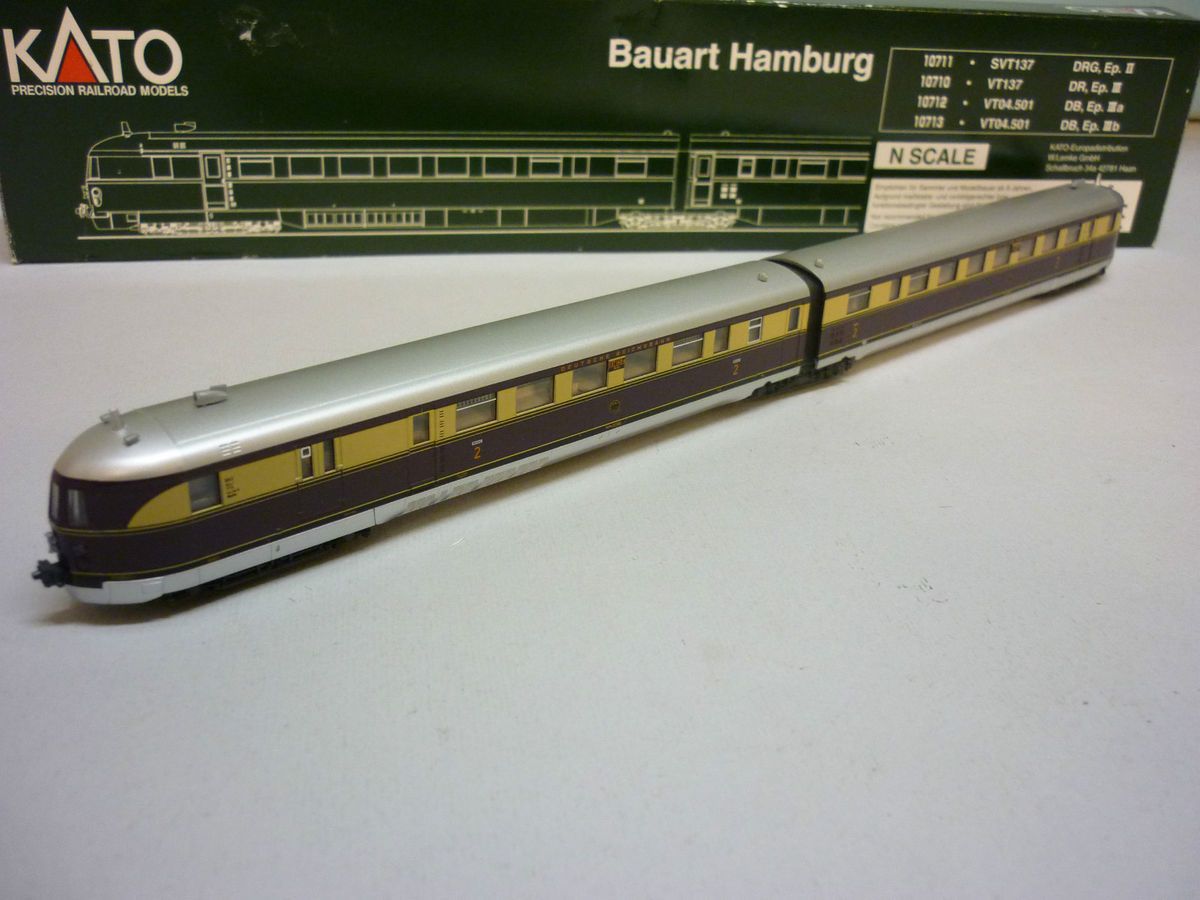 10710   SPUR N   1/160   TRIEBZUG VT 137 DR BAUART HAMBURG EPOCHE III