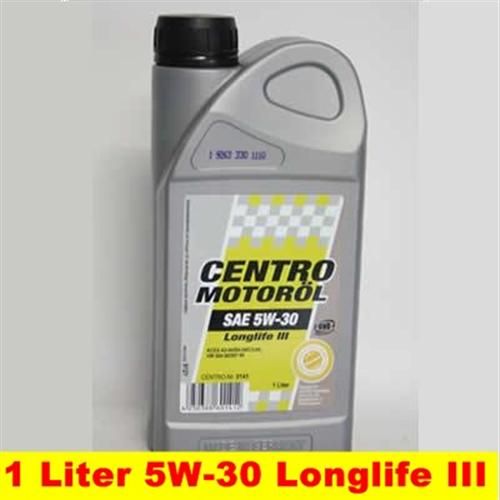 Centro Motoröl Motorenöl 5W30 Longlife III Longlife 3 5W 30 VW