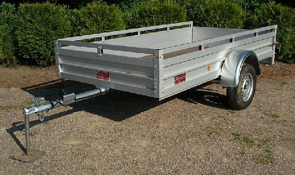 Anhänger KOCH U7 Alu 300x150cm 750kg GG 530 kg Nutzlast