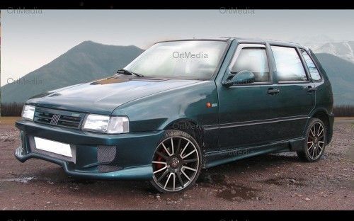 FIAT UNO FRONTSTOßSTANGE FRONTSCHÜRZE STOßSTANGE RACE