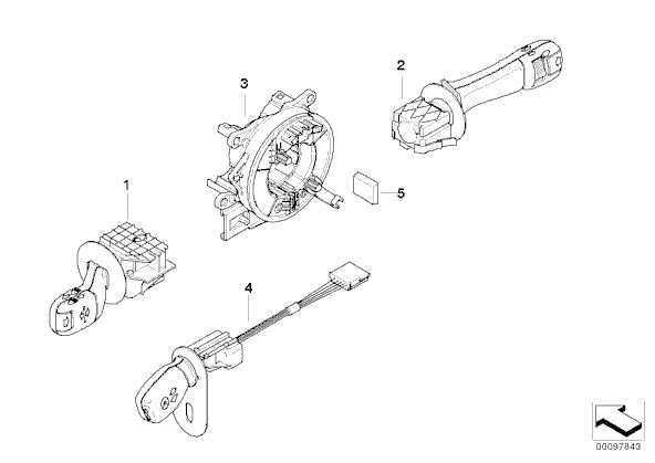 BMW E39 E38 E46 E53 E83 E85 E86 Schleifring Airbag 61318379091