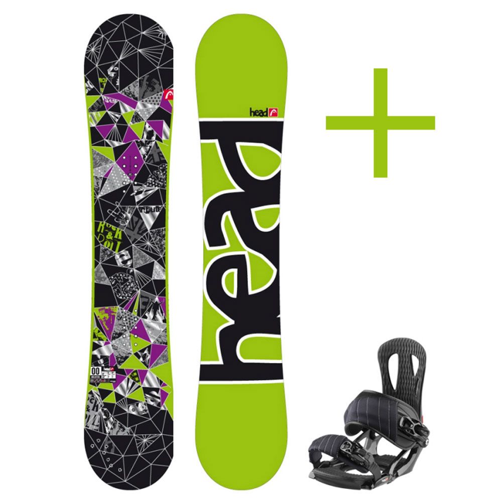 Course Rocka Snowboard Set 2012 Inkl. NX Spring Bindung 162 cm