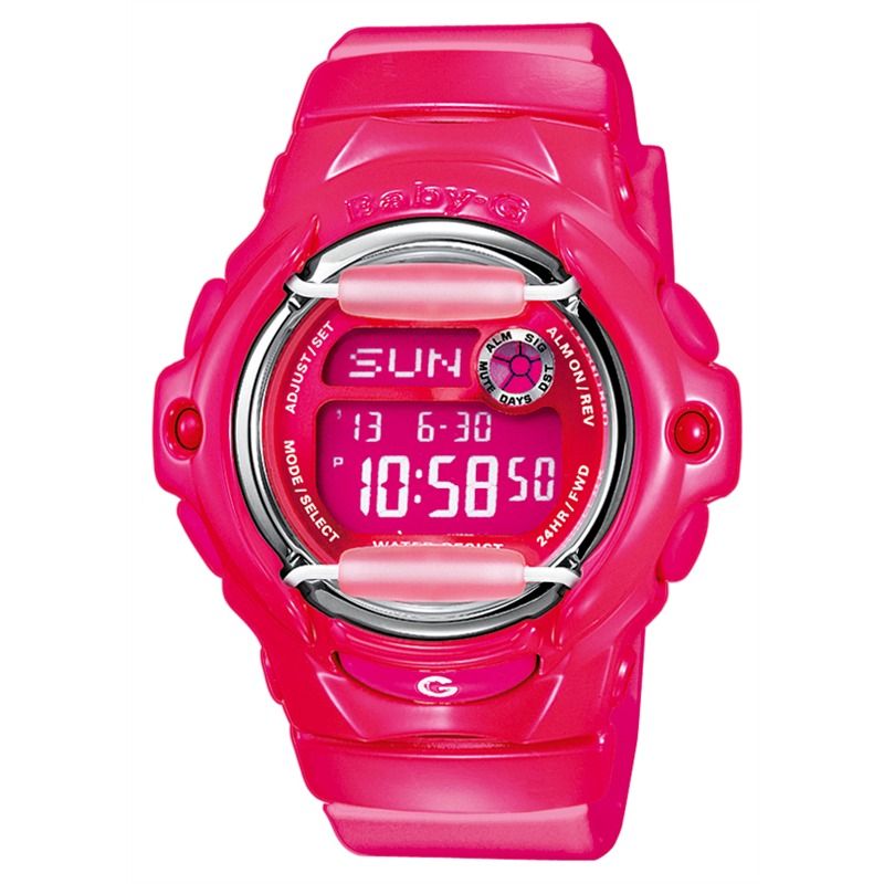 Casio Baby G Digital Quarz Damen Uhr Rot BG 169R 4BER UVP 79,90