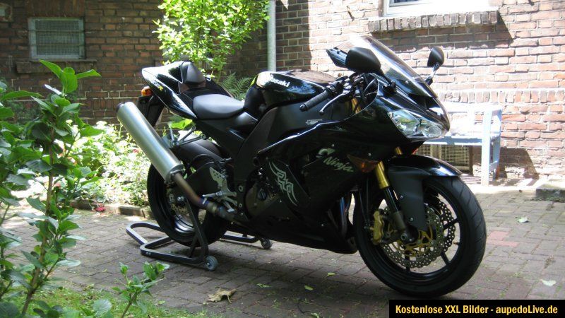 Kawasaki ZX 10R Ninja   174 PS   12700 Km   Modell 2004   Schwarz   1