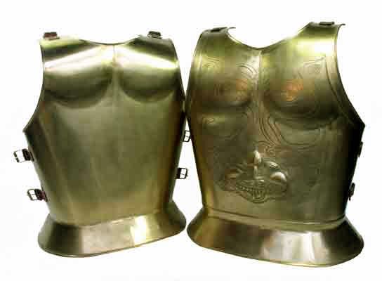 Römische Prunkrüstung Musculata Rüstung Römer Helm R184