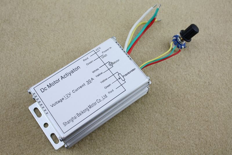 Drehzahlsteller/Regler/Kontrolle PWM 12V DC Motor 30A