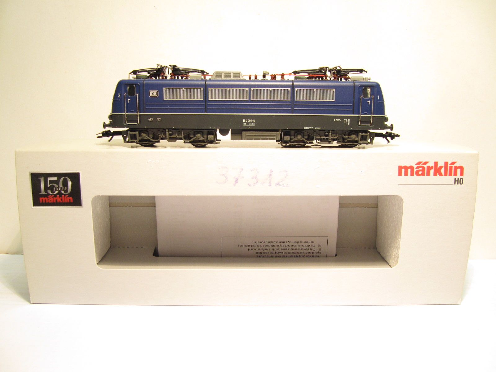 Märklin 37312 Elok BR 184 001 6 blau DB EP 4 Digital OVP NEU GG228